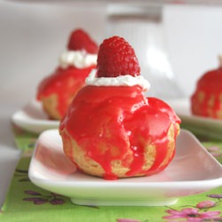 Rose Cream Puff