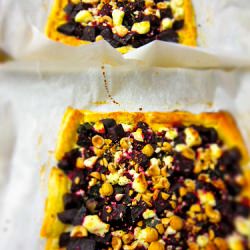 Beet + Feta Tart