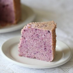 Purple Yam Chiffon Cake