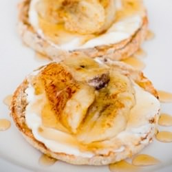 Ricotta, Banana & Honey Muffins