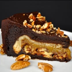 Chocolate Pecan PieCake