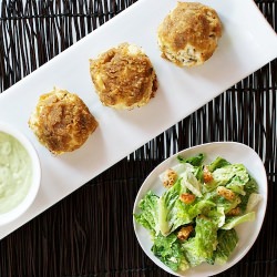 Lemon Cajun Crab Cakes