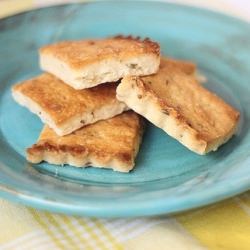 Buttery Lavender Shortbread