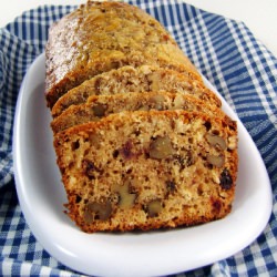 Maple, Walnut and Fig Quick Bread