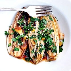 Braised Endive with Gremolata