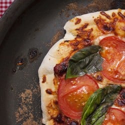 The Perfect Cast Iron Pan Pizza