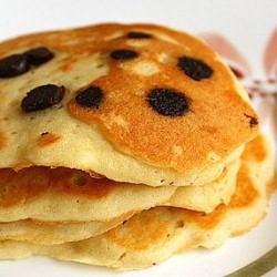 Coconut Chocolate Chip Pancakes