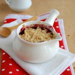 Cherry Crumble