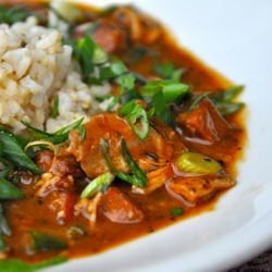 Chicken & Andouille Sausage Gumbo