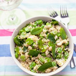 Quinoa Salad with Preserved Lemon