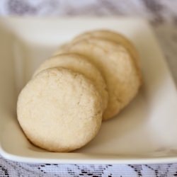 Coconut Butter Cookies