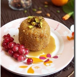 Orange and Almond Sponge