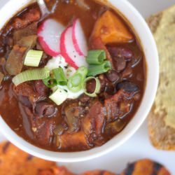 Vegetarian Sweet Potato Chili
