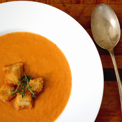 Spicy Roasted Tomato Soup