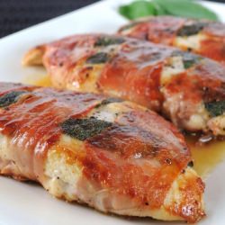 Lemony Chicken Saltimbocca