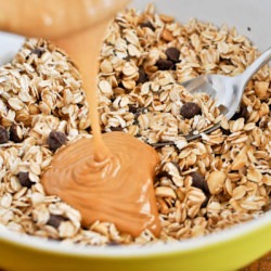 Peanut Butter Granola Bars