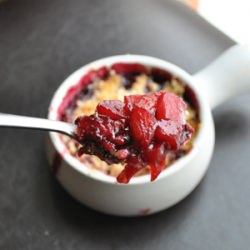Blackberry & Pear Crumbler