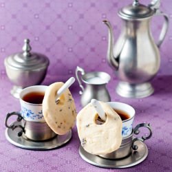Lavender Vanilla Shortbread Cookies