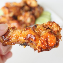 Crispy Sweet and Sticky Wings