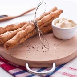 Spicy Grissini with Parmigiano
