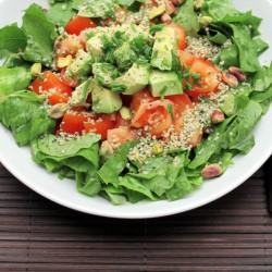 Avocado, Tomatoes and Lettuce