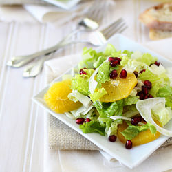 Winter Salad with Oranges & Fennel