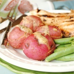 Paprika, Basil & Garlic Potatoes