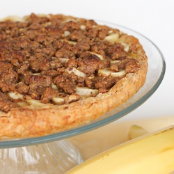 Banana & Hazelnut Tart