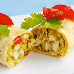 Denver Tofu Wrap