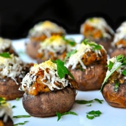 Stuffed Mushrooms w/ Fresh Herbs