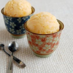 Peach Frozen Yogurt