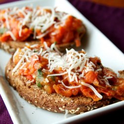 Roasted Tomato Bruschetta