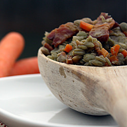 Lentils and Bacon