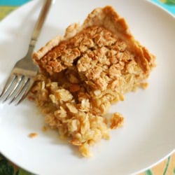 Maple Oatmeal Pie
