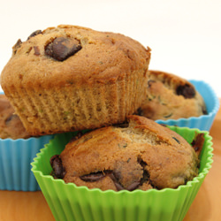 Chocolate Chip Zucchni Muffins