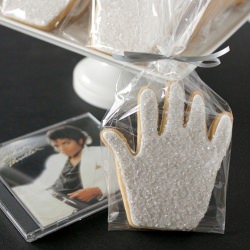 MJ Sequin Glove Cake