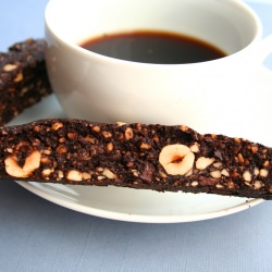 Chocolate Hazelnut Biscotti