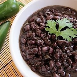 Spicy Black Beans w/ Tomatoes