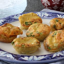 Frittatas w/ Bacon, Parmesan