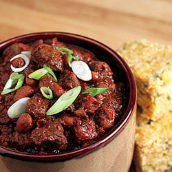 Thick and Hearty Steak Chili