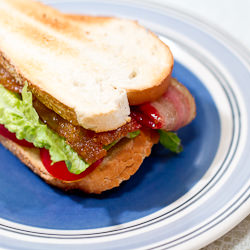 BLT with Candied Bacon