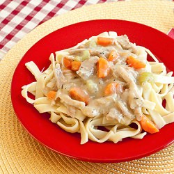 Shortcut Chicken and Noodles