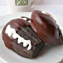 Fluff-Filled Chocolate Madeleines