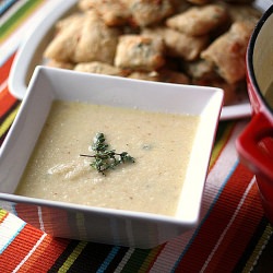 Roasted Cauliflower Soup