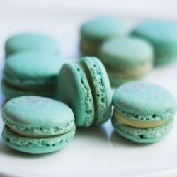 Macarons with Lemon Verbena