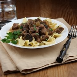 Beef Stroganoff