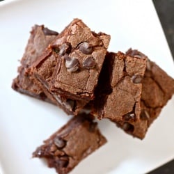 Peanut Butter Caramel-Filled Brownies