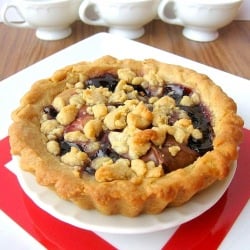 PB & J Nutella Tart