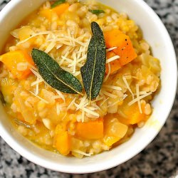Barley Risotto w/ Butternut Squash