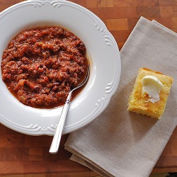 Chili and Cornbread